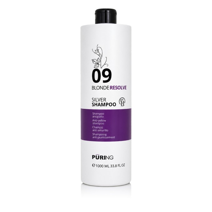 PÜRING 09 BLONDERESOLVE Silver Shampoo 1000 ml