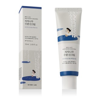ROUND LAB Birch Juice Moisturizing unscreen SPF 50+ PA++++ 50 ml