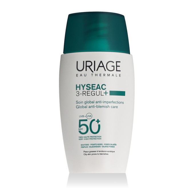 Uriage Hyséac 3-Regul+Global Anti-Blemish Care SPF 50+ 50 ml