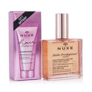 Nuxe Huile Prodigieuse Florale Dry Oil 100 ml + Hair Prodigieux Le Shampooing 30 ml