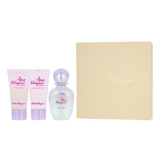 Salvatore Ferragamo Amo Ferragamo Flowerful EDT 50 ml + SG 50 ml + BL 50 ml (woman)