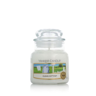 Yankee Candle Classic Small Jar Candles Scented Candle Clean Cotton 104 g