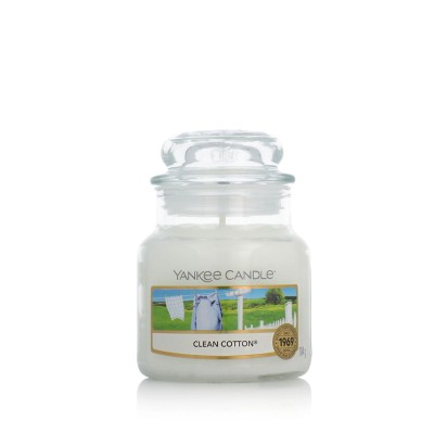 Yankee Candle Classic Small Jar Candles Scented Candle Clean Cotton 104 g