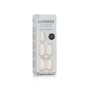 KISS imPRESS color Press-On Manicure M (501 Frosting) 30 pcs