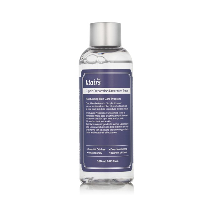 Dear, Klairs Supple Preparation Unscented Toner 180 ml