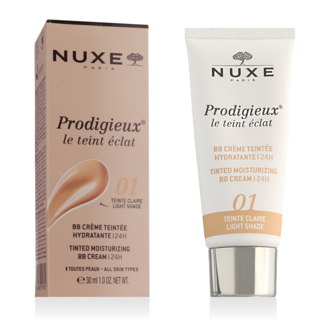 Nuxe Prodigieux Tinted Moisturizing BB Cream (01 Light Shade) 30 ml