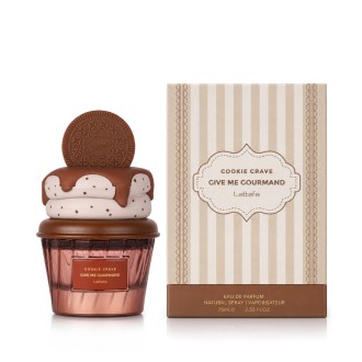 Lattafa Give Me Gourmand Cookie Crave Eau De Parfum 75 ml kvepalai moterims