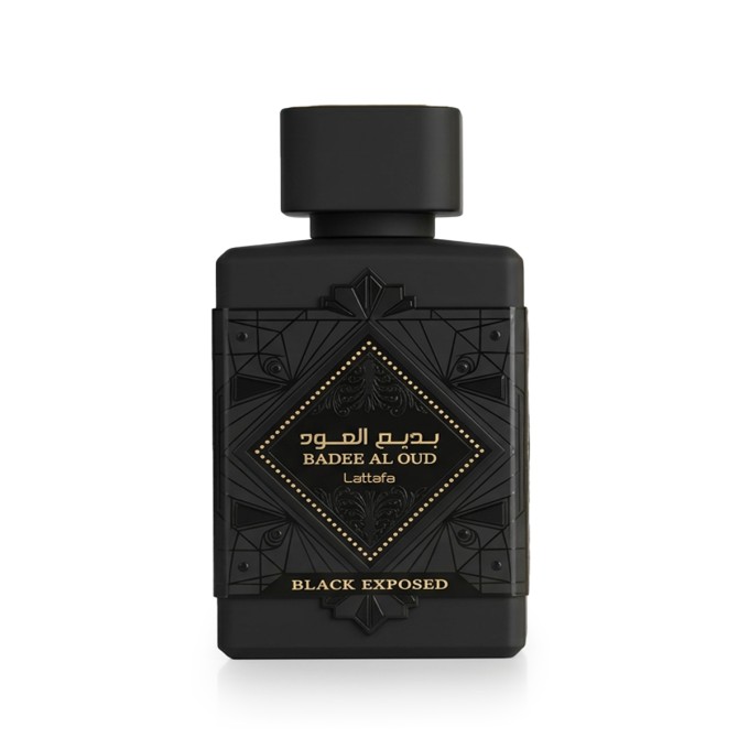 Lattafa Bade'e Al Oud Black Exposed Eau De Parfum 100 ml kvepalai unisex
