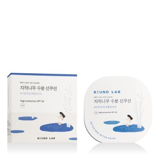 ROUND LAB Birch Juice Sun Cushion SPF 50 15 g