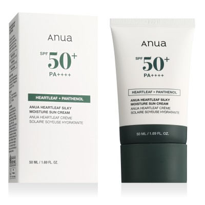 Anua Heartleaf Moisture Sun Cream SPF 50+ PA++++ 50 ml