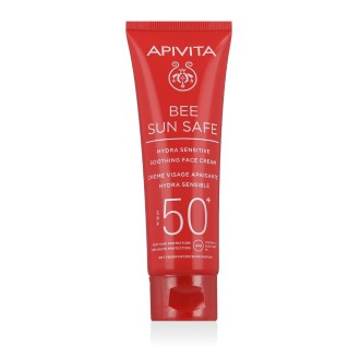 Apivita Bee Sun Safe Hydra Sensitive Soothing Face Cream SPF 50+ 50 ml 2