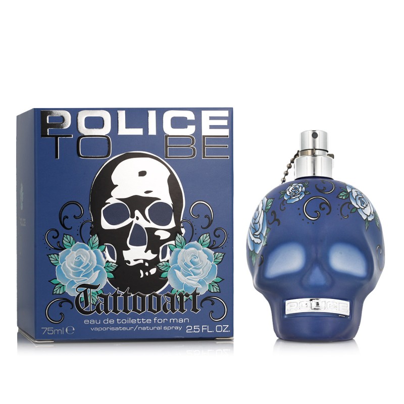 POLICE To Be Tattooart Men Eau De Toilette 75 ml kvepalai vyrams