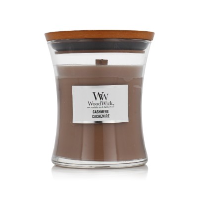 WoodWick Medium Hourglass Candles Scented Candle Cashmere 275 g