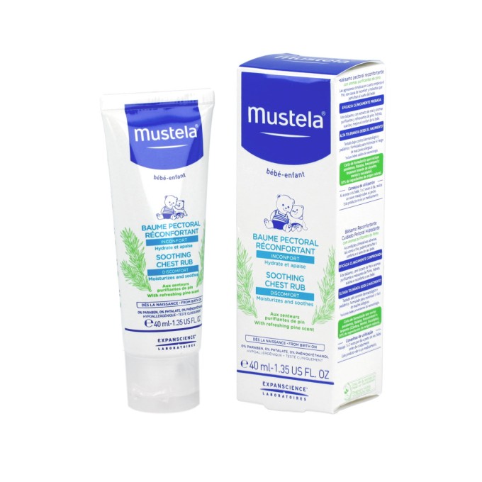 Mustela Bébé Soothing Chest Rub 40 ml