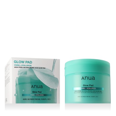 Anua PDRN 100 Hyaluronic Acid Glow Pad 180 ml