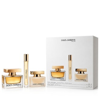 Dolce & Gabbana The One EDP 75 ml + EDP MINI 10 ml + Hair Mist 30 ml moterims