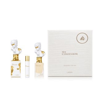 Lattafa Her Confession EDP 100 ml + EDP MINI 12 ml + Hair Mist 50 ml moterims
