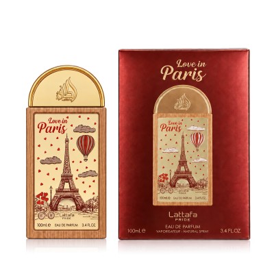 Lattafa Love in Paris Eau De Parfum 100 ml kvepalai unisex