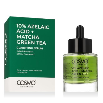 COSMO ADVANCED Clarifying Serum 10% Azelaic Acid + Matcha Green Tea 40 ml