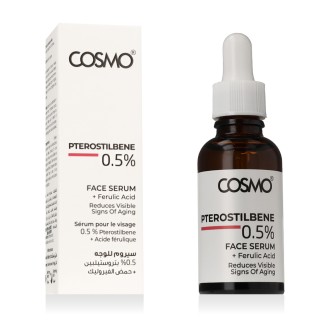 COSMO ADVANCED 0.5% Pterostilbene + Ferulic Acid Face Serum 30 ml 2