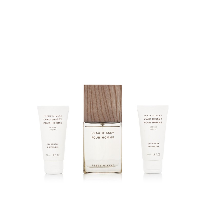 Issey Miyake L'Eau d'Issey Pour Homme Vétiver EDT Intense 50 ml + SG 2 x 50 ml vyrams
