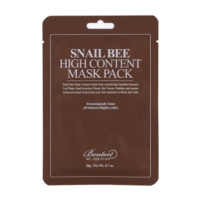 Benton Snail Bee High Content Mask Pack 20 g