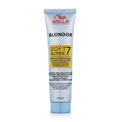 Wella Blondor Soft Blonde 7 Oil Infused Cream Lightener 200 g
