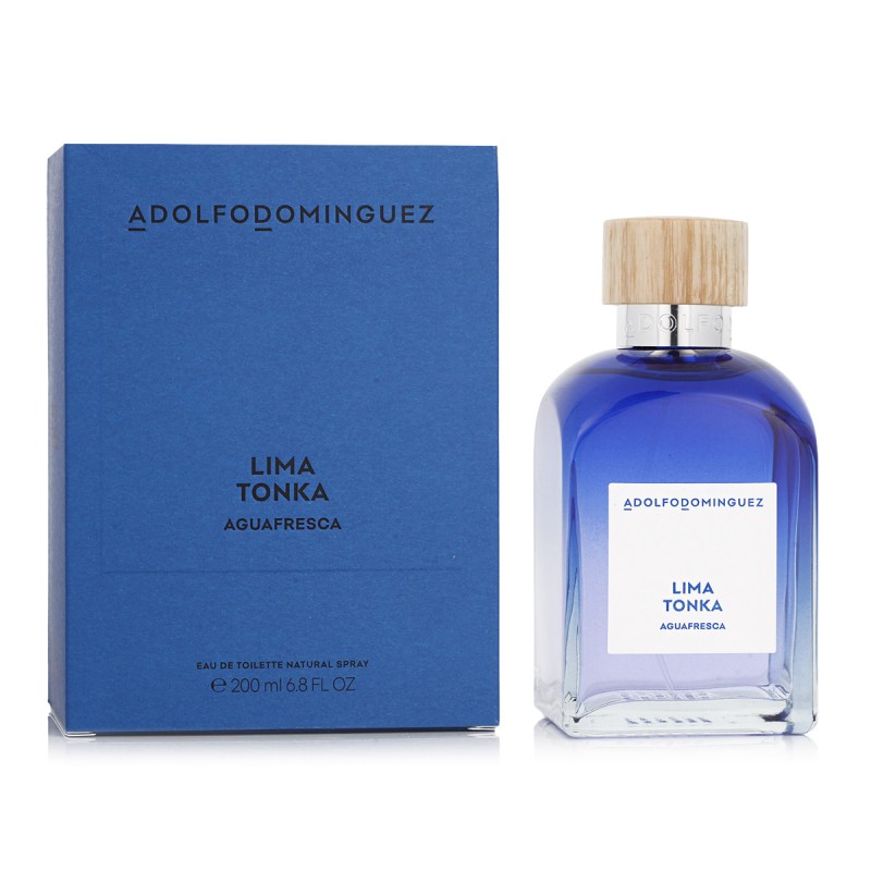 Adolfo Dominguez Agua Fresca Lima Tonka Eau De Toilette 200 ml kvepalai vyrams
