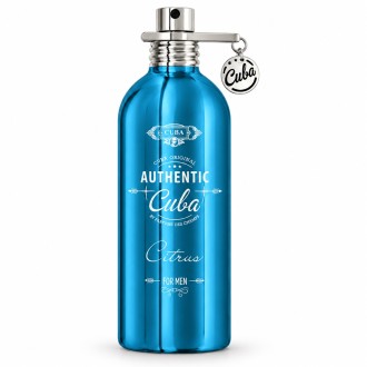 Cuba Authentic Citrus Eau De Toilette 100 ml kvepalai vyrams