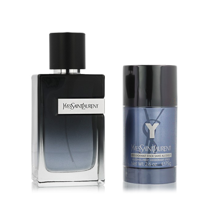 Yves Saint Laurent Y Pour Homme EDP Refillable 100 ml + DST 75 g kvepalai vyrams