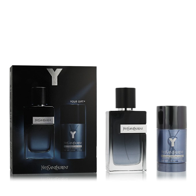 Yves Saint Laurent Y Pour Homme EDP Refillable 100 ml + DST 75 g kvepalai vyrams