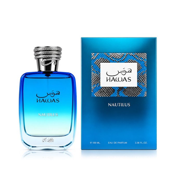 Rasasi Hawas Nautilus Eau De Parfum 100 ml kvepalai vyrams