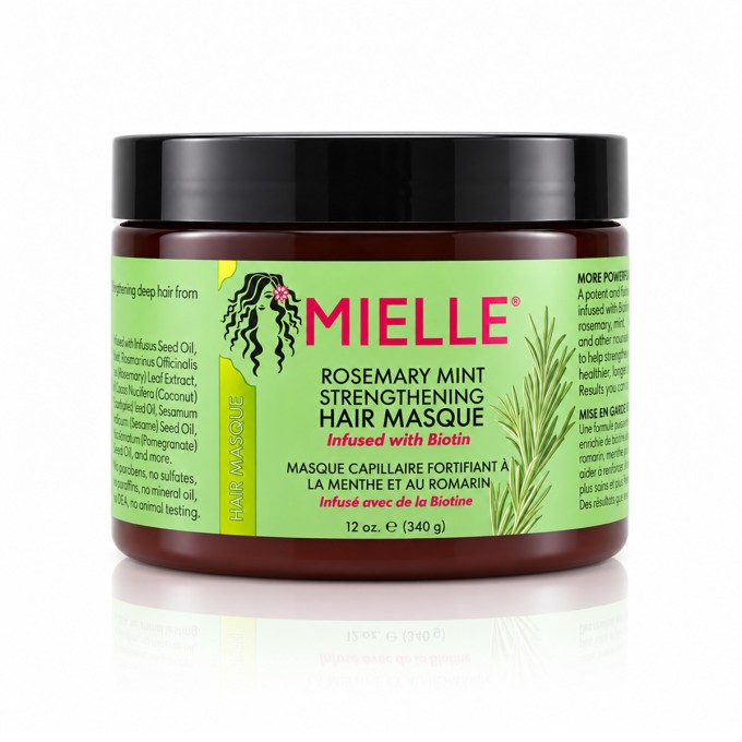 MIELLE Rosemary Mint Strengthening Hair Masque 340 g