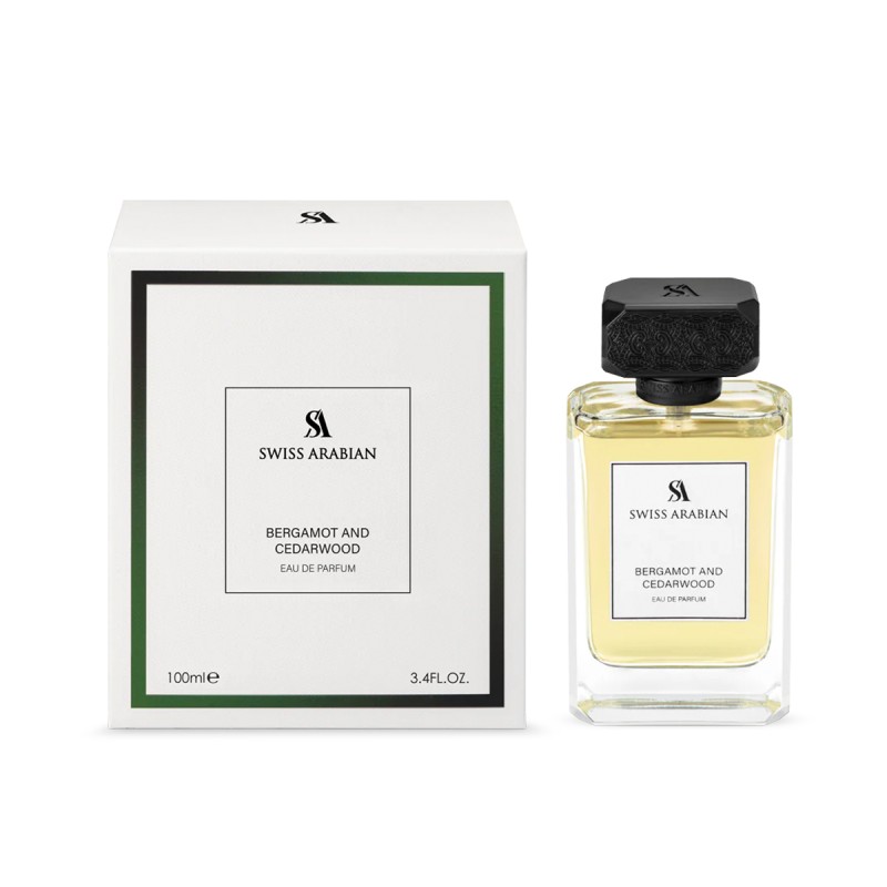 Swiss Arabian Bergamot and Cedarwood Eau De Parfum 100 ml kvepalai vyrams