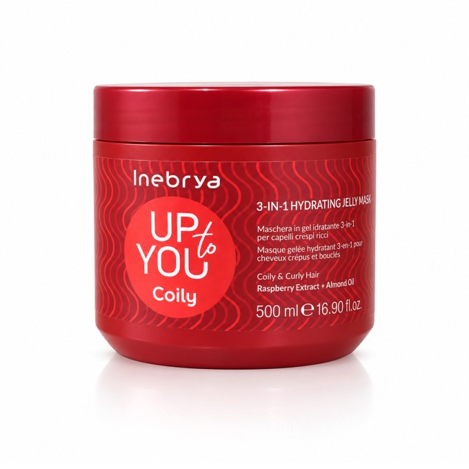 Inebrya Up To You Coily 3-in-1 Hydrating Jelly Mask 500 ml