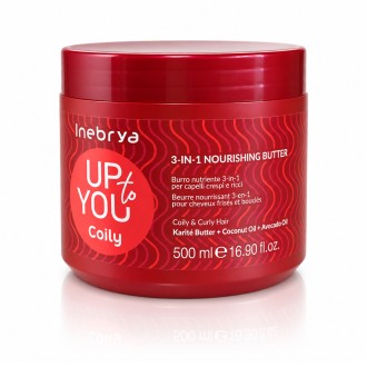 Inebrya Up To You Coily 3-In-1 Nourishing Butter 500 ml