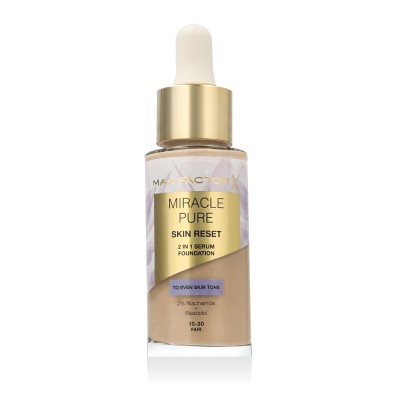 Max Factor Miracle Pure Skin Reset 2in1 Serum Foundation (10-30 Fair) 30 ml