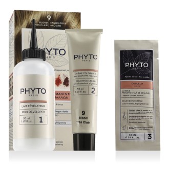 Phyto Hair Color Coloration Kit (9 Very Light Blonde) 1 pc