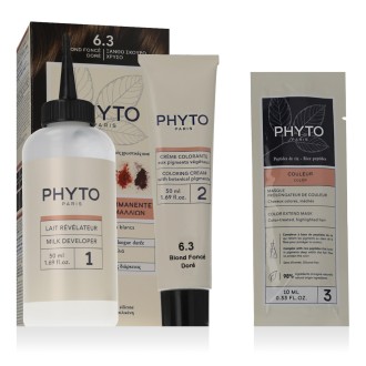 Phyto Hair Color Coloration Kit (6.3 Dark Golden Blonde) 1 pc