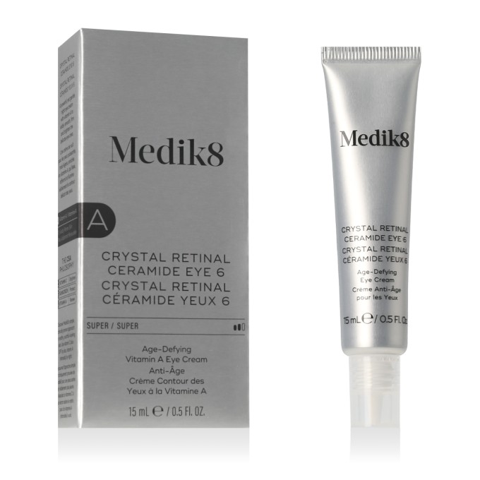 Medik8 CRYSTAL RETINAL CERAMIDE EYE 6 Age-Defying vitamin A Eye Cream 15 ml