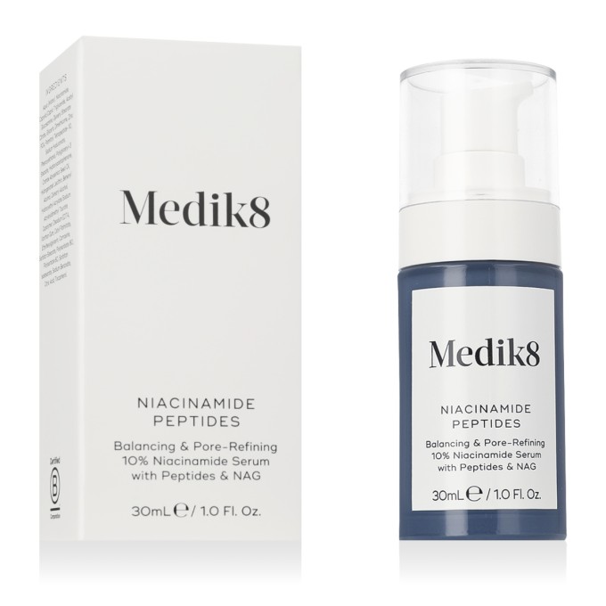 Medik8 NIACINAMIDE PEPTIDES Balancing & Pore-Refining 10% Niacinamide Serum 30 ml