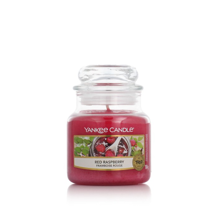 Yankee Candle Classic Small Jar Candles Scented Candle Red Raspberry 104 g