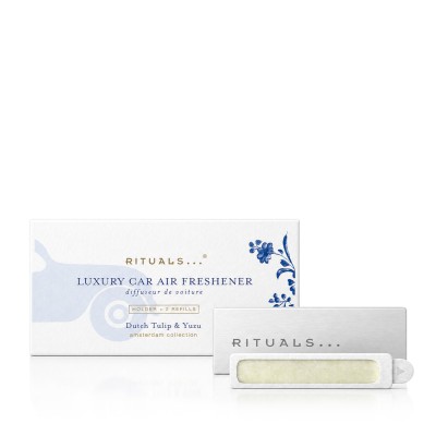Rituals Amsterdam Collection Car Perfume Holder + Refills 2 x 3 g