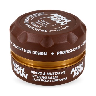 NISH MAN Beard & Mustache Styling Balm 100 ml