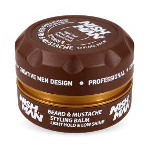 NISH MAN Beard & Mustache Styling Balm 100 ml
