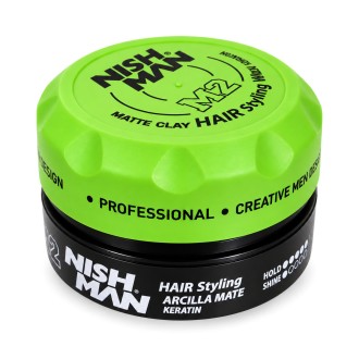 NISH MAN Matte Clay Wax M2 100 ml