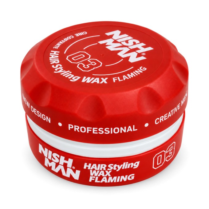 NISH MAN Hair Styling Wax Flaming No.03 150 ml