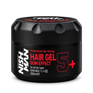 NISH MAN Hair Gel Gum Effect No.5+ 300 ml