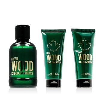 Dsquared2 Green Wood EDT 100 ml + ASB 100 ml + SG 100 ml (man) 2