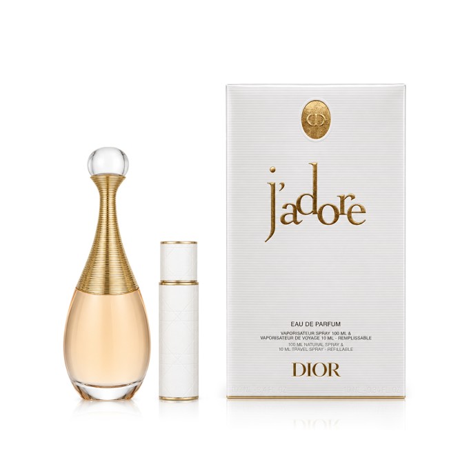Dior J'adore EDP 100 ml + EDP Refillable Miniature 10 ml moterims